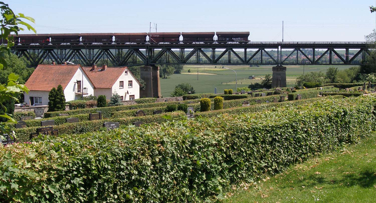 Eisenbahnbrücke historisch