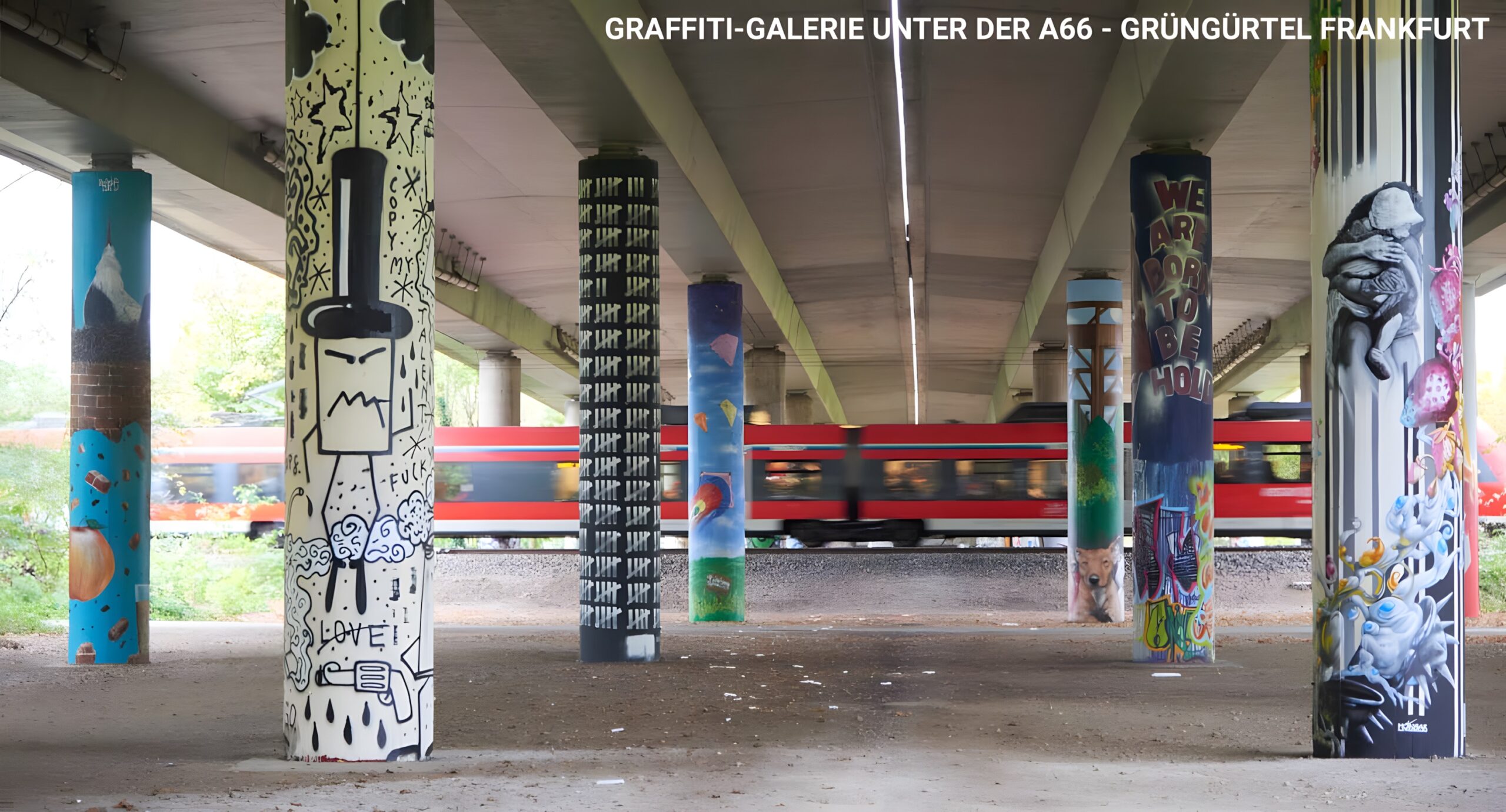 Graffiti Festival „Hafenjam“ in Raunheim