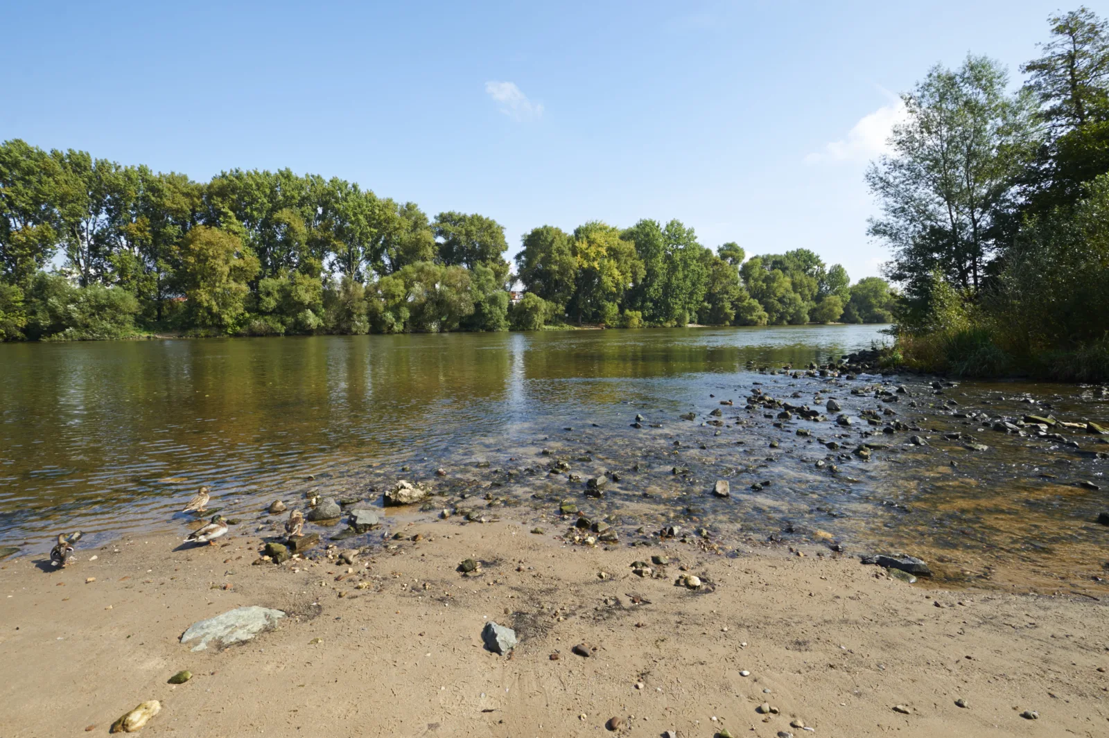 Wasserspielanlagen und Wasserspielplaetze im Regionalpark