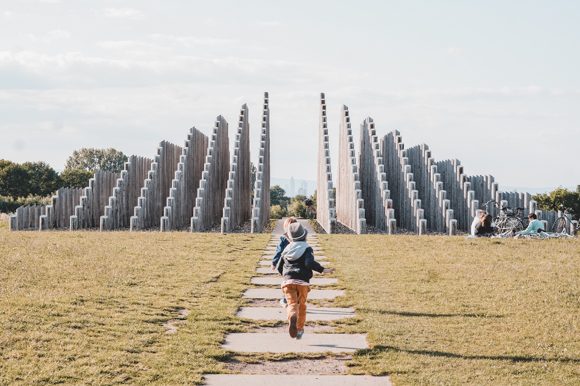 Stangenpyramide Dreieich Catrin Häusser Frankfurt mit Kids